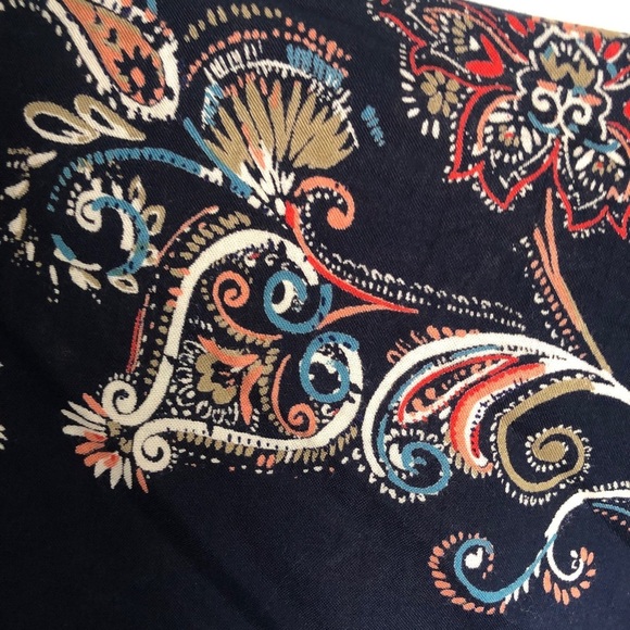 Angie Boho Oversized Kimono style Floral Top Cover Up Small - Picture 5 of 7